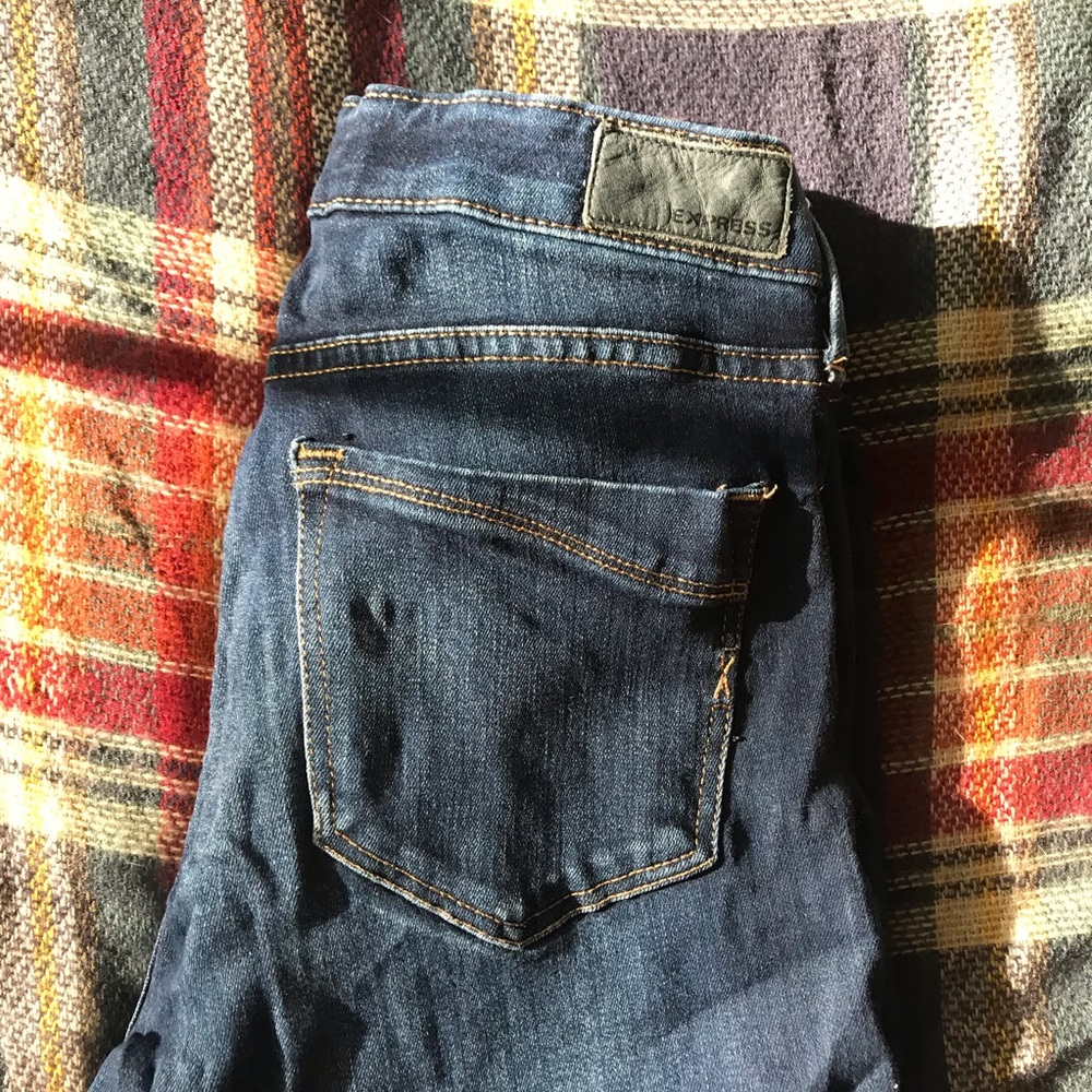 👖Express Mid-raise Jeans 👖 - Picture 4 of 5
